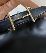 Cabas Gucci Beatrix moyen format black bag size 35x27.5x11 - 2