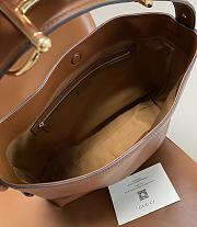 Cabas Gucci Beatrix moyen format brown bag size 35x27.5x11 - 6
