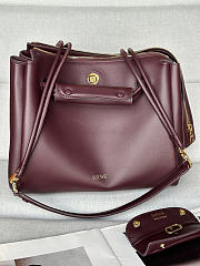 Loewe Madrid red bag size 28.5x11x23cm - 2