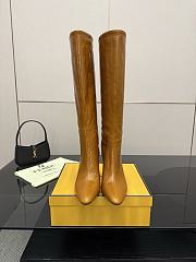 Fendi Arco Beige hagfish leather boots brown - 2