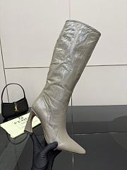 Fendi Arco Beige hagfish leather boots brown - 00 - 3