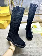 Fendi Filo Light black suede boots - 5