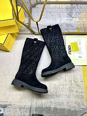 Fendi Filo Light black suede boots - 2