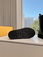 Fendi Apres Chic black FF suede low boots - 2