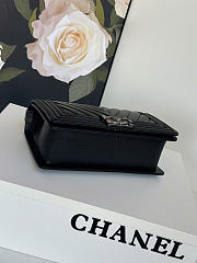 Chanel leboy caviar black size 28cm - 5