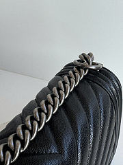 Chanel leboy caviar black size 28cm - 4