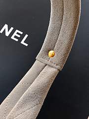 Chanel Hobo gray bag size 35x12x45cm  - 4