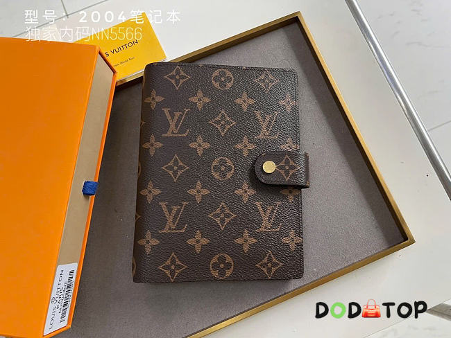 Louis Vuittion R20105 Medium Ring Agenda Cover size 14x8cm - 1
