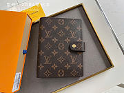 Louis Vuittion R20105 Medium Ring Agenda Cover size 14x8cm - 1