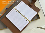 Louis Vuittion R20105 Medium Ring Agenda Cover size 14x8cm - 6