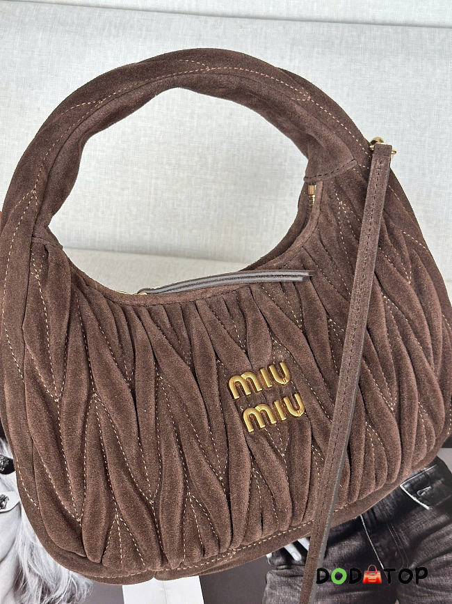 MiuMiu Wander brown bag size 23X17X6cm - 1