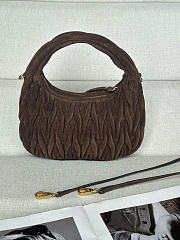 MiuMiu Wander brown bag size 23X17X6cm - 5