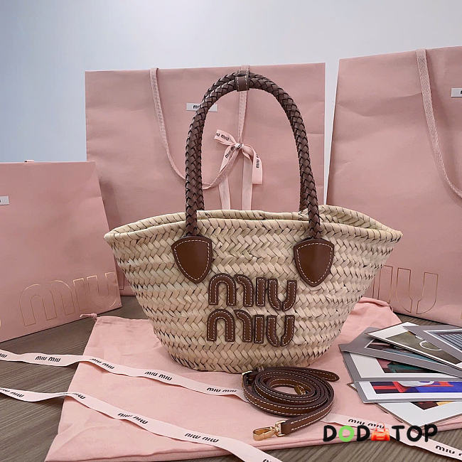 MiMiu logo tote bag size 19x18x12cm  - 1