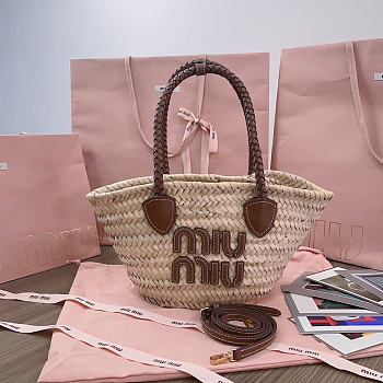 MiMiu logo tote bag size 19x18x12cm 