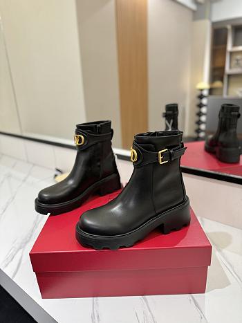 VALENTINO Vlogo boots black