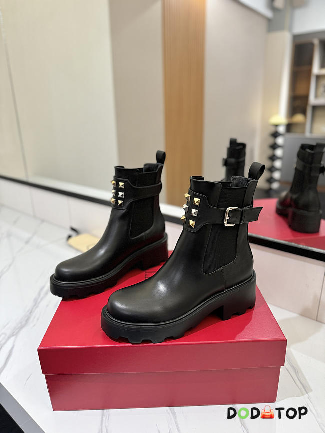 VALENTINO Vlogo boots black - 01 - 1