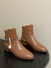Hermes boots brown - 03 - 1