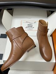 Hermes boots brown - 03 - 4