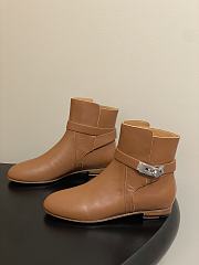 Hermes boots brown - 03 - 6