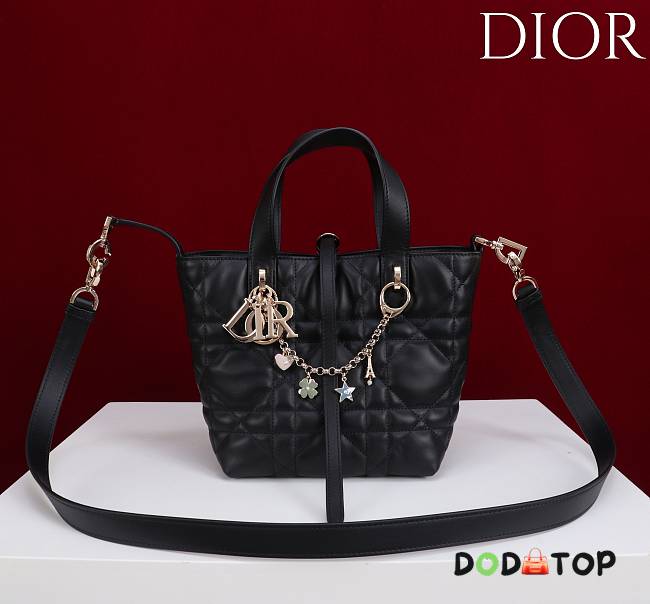 Dior Toujours black bag size 18.5 x 18.5 x 12 cm - 1