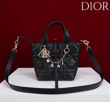 Dior Toujours black bag size 18.5 x 18.5 x 12 cm