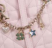 Dior Toujours pink bag size 18.5 x 18.5 x 12 cm - 6