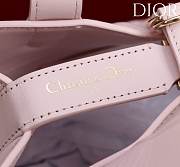 Dior Toujours pink bag size 18.5 x 18.5 x 12 cm - 5