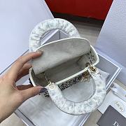 Lady Dior bag size 17 x 15 x 7cm - 3