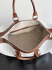 Bottega Veneta Woven Large Travel Bag size 55x29x24cm  - 3