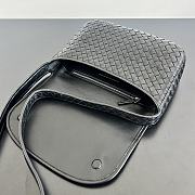  Bottega Veneta Veneto Flap Crossbody black Bag 26x18.5x5cm - 4