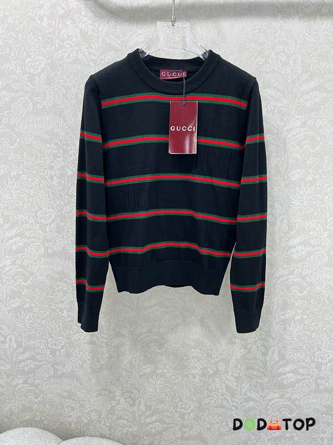 Gucci sweater striped - 1