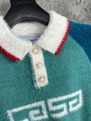  CASABLANCA Mink Fleece Polo Shirt  - 2