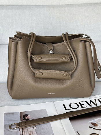 Loewe Madrid gray bag size 28.5x11x23cm