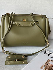 Loewe Madrid green bag size 28.5x11x23cm - 2