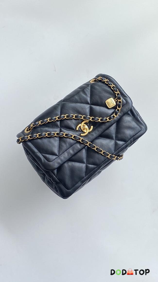 Chanel crossbody bag black size 24x35x10 cm - 1