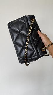 Chanel crossbody bag black size 24x35x10 cm - 5