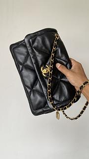 Chanel crossbody bag black size 24x35x10 cm - 3