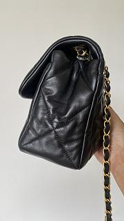 Chanel crossbody bag black size 24x35x10 cm - 2