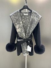 Dior Warm fur jacket gray - 1