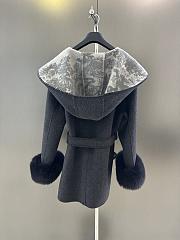 Dior Warm fur jacket gray - 6
