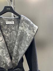Dior Warm fur jacket gray - 2