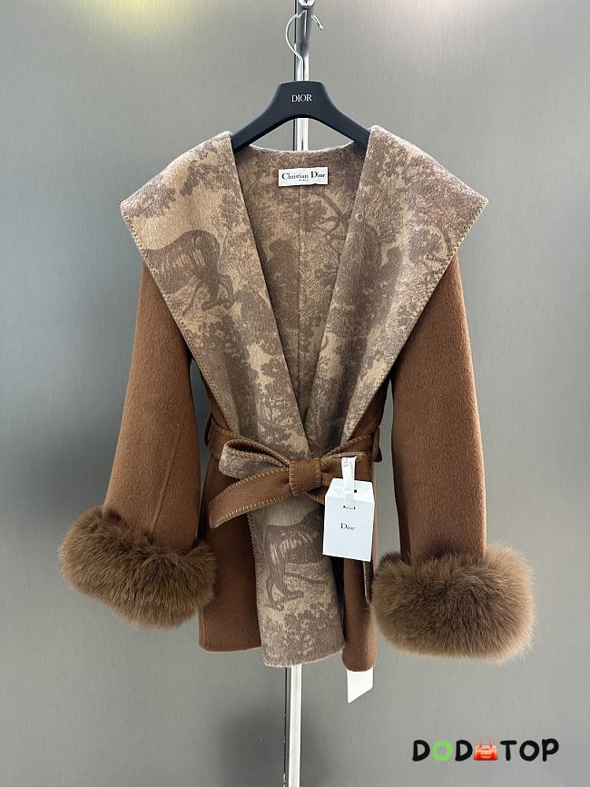 Dior Warm fur jacket brown - 1