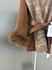 Dior Warm fur jacket brown - 6