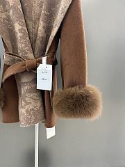 Dior Warm fur jacket brown - 4