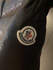 Moncler Women's black down padded huppe jacket - 3