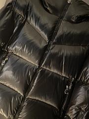 Moncler Women's black down padded huppe jacket - 2