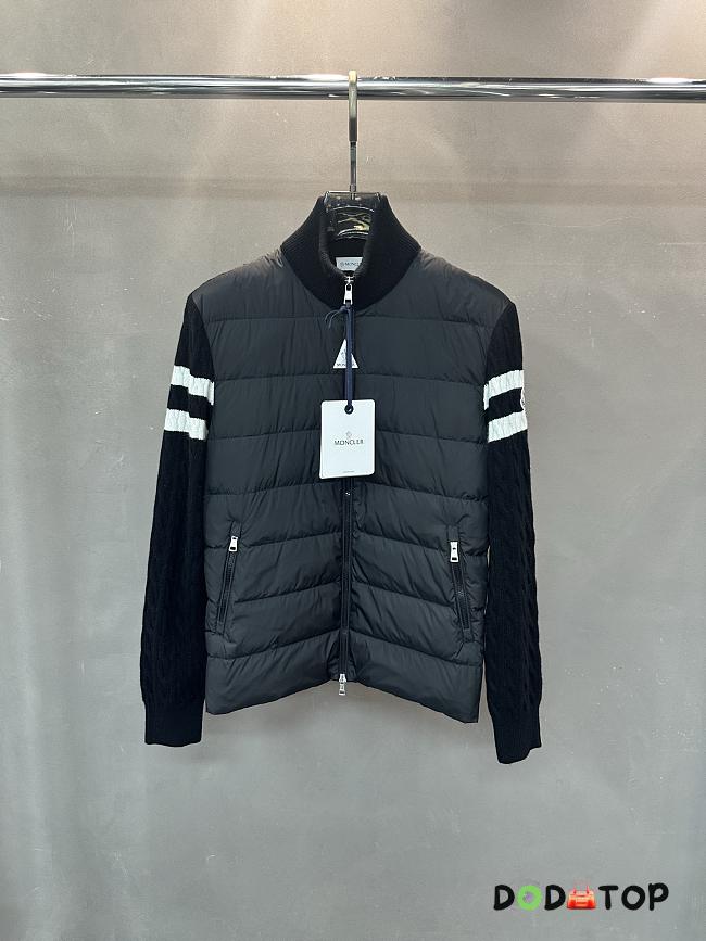 Moncler black Cardigan jacket - 01 - 1