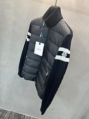 Moncler black Cardigan jacket - 01 - 4