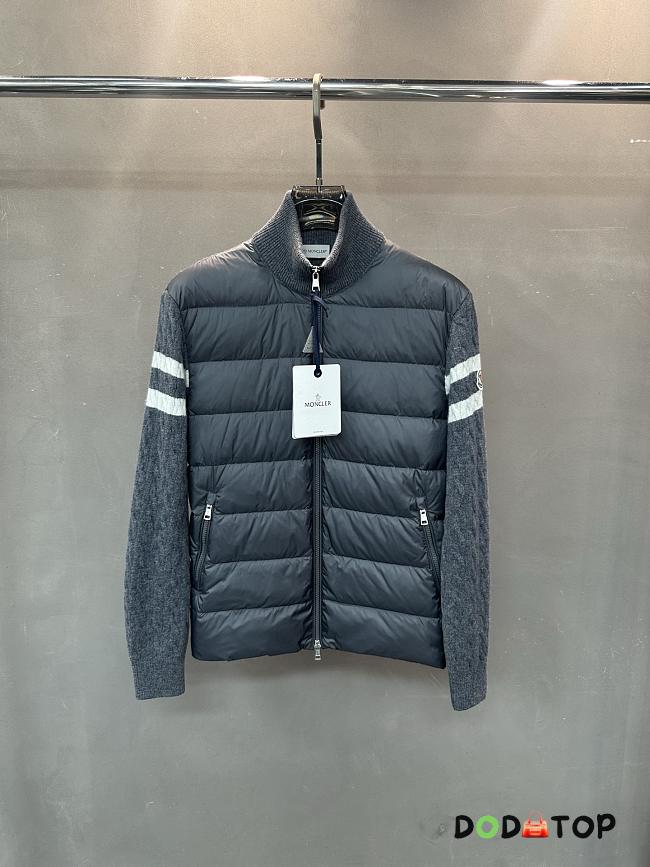 Moncler gray Cardigan jacket  - 1