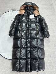 Moncler long black jacket 02 - 1